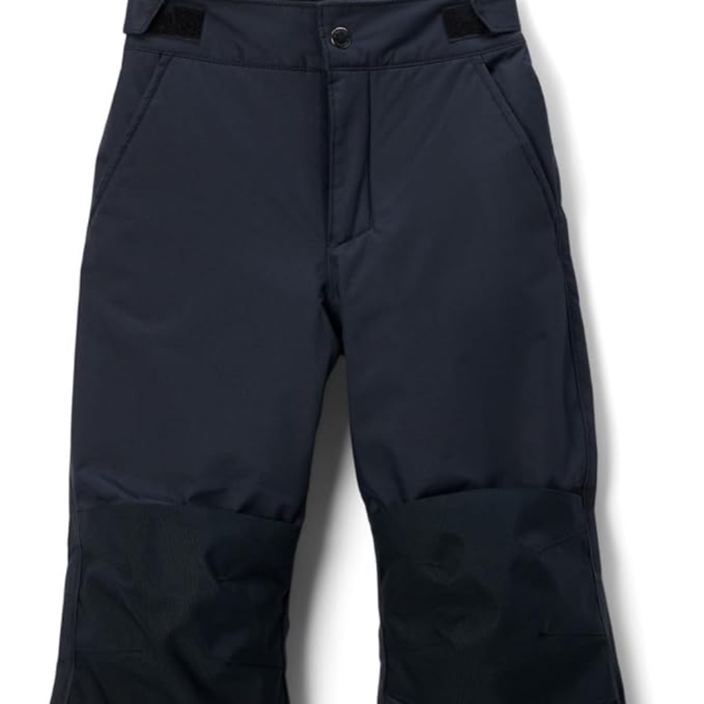 Columbia Youth Girls No Snowing Down Pant, Black, Large